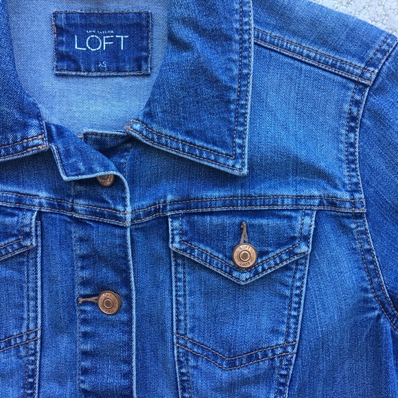 Ann Taylor LOFT - Stretchy Denim Jacket - Picture 4 of 10